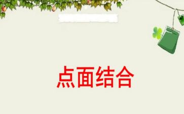 点面结合的作文500字精选5篇