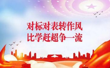 对标学习心得体会8篇
