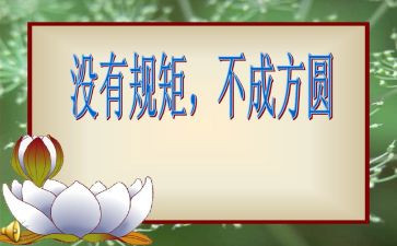 明纪律守规矩心得体会精选8篇