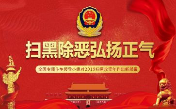 扫黑2023年工作计划8篇