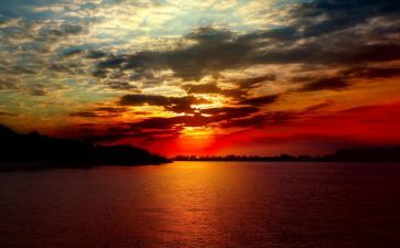 描写夕阳作文5篇
