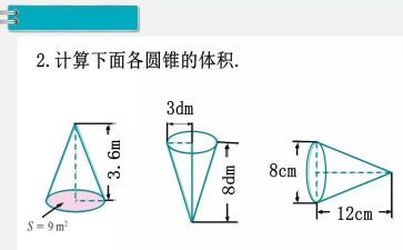 圆柱和圆锥教学反思8篇
