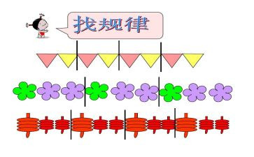 中班数学找规律教案6篇