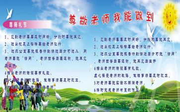 关于尊师的演讲稿5篇